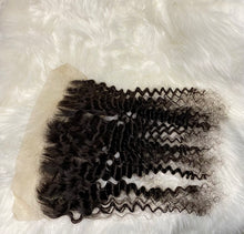 Load image into Gallery viewer, Deep curly 13x4 lace frontal 18 inch
