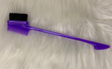 Load image into Gallery viewer, Edge Brush Double Sided hair comb
