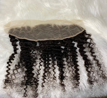 Load image into Gallery viewer, Deep curly 13x4 lace frontal 18 inch
