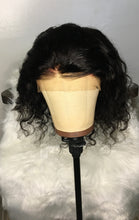 Load image into Gallery viewer, 18Inch 13x4 Brazilian  Lace front human hair wigs Loose Deep wave Pre plucked hairline
